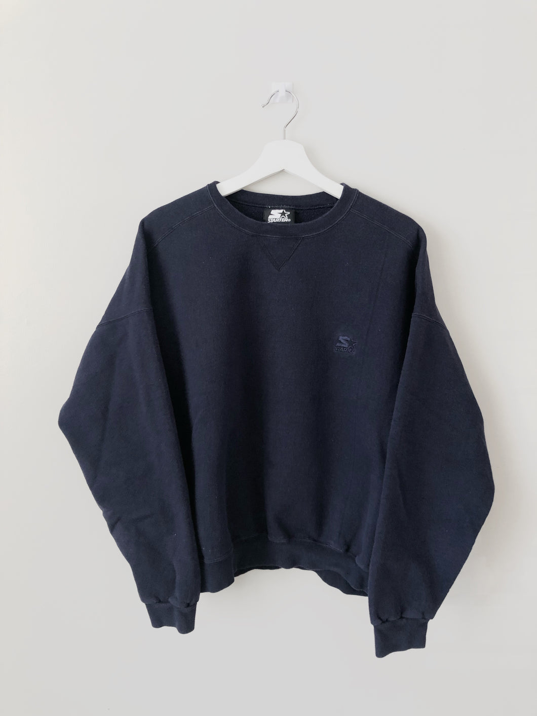 Navy Starter Crewneck